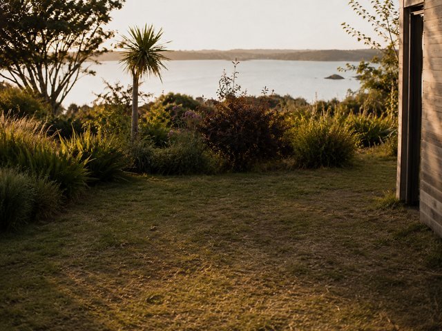 Terrain avant pose de la terrasse, Lézardrieux